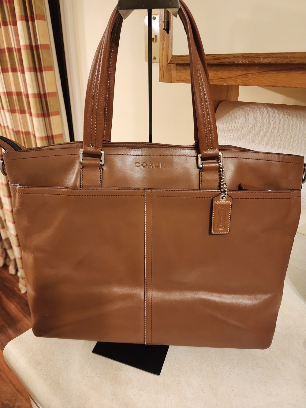 authentic Coach Lexington Leather Business Tote